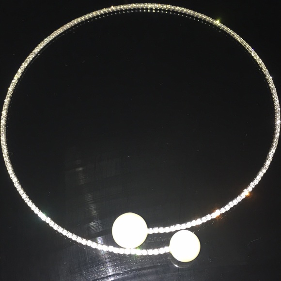 Rhinestone choker - Picture 3 of 3